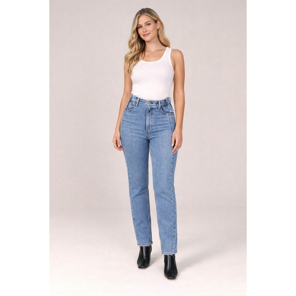 Abercrombie & Fitch The 90s Straight‎ Ultra High-Rise Curve Love Jeans 30/10 L